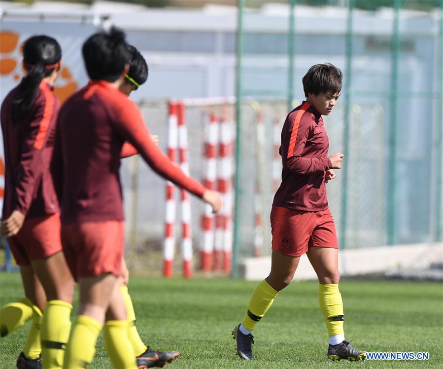 (SP)PORTUGAL-ALBUFEIRA-SOCCER-ALGARVE CUP-CHN-TRAINING SESSION