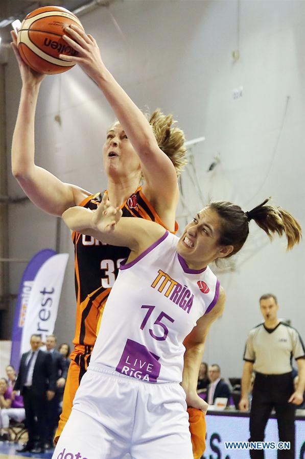 (SP)LATVIA-RIGA-BASKETBALL-FIBA EUROLEAGUE WOMEN-QUARTER FINALS-TTTR VS UMMC