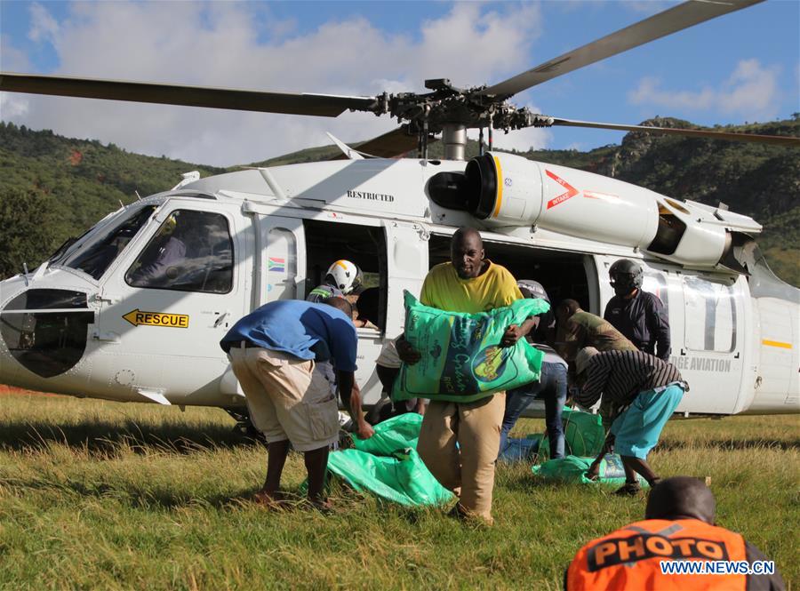 ZIMBABWE-MANICALAND-CYCLONE IDAI-FOOD AID