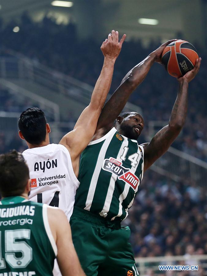 (SP)GREECE-ATHENS-BASKETBALL-EUROLEAGUE-PANATHINAIKOS VS REAL MADRID