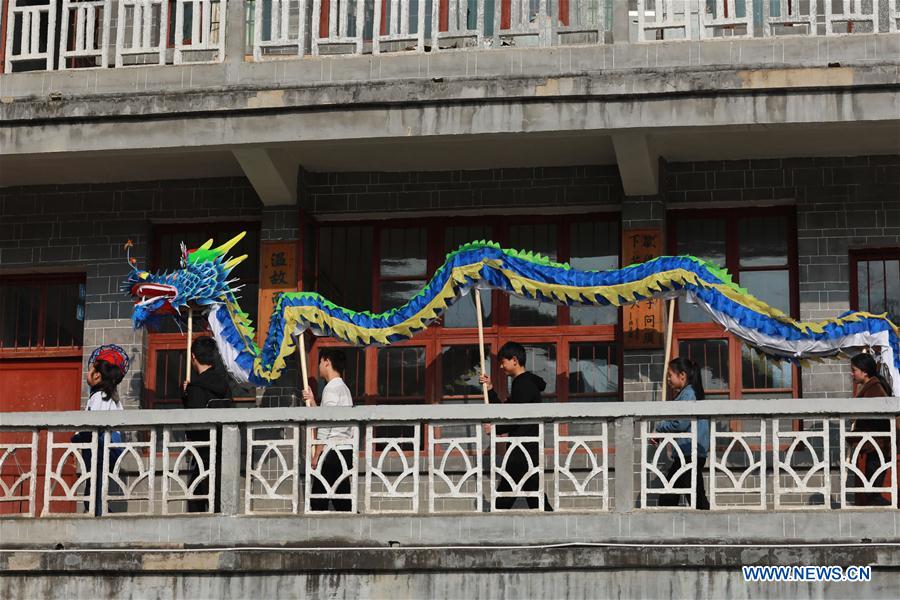 (SP)CHINA-GUIZHOU-JINPING-CULTURAL HERITAGE-DRAGON DANCE (CN)