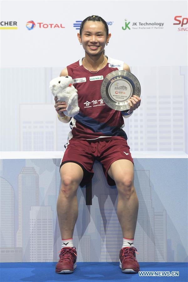 (SP)SINGAPORE-BADMINTON-SINGAPORE OPEN