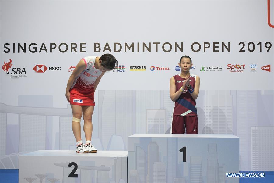 (SP)SINGAPORE-BADMINTON-SINGAPORE OPEN