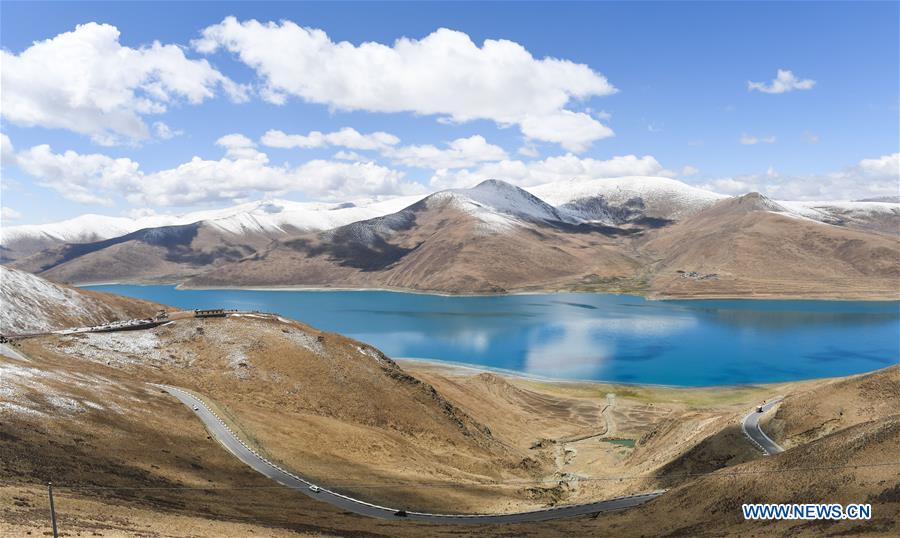 CHINA-TIBET-YAMZBOG YUMCO LAKE-SCENERY (CN)