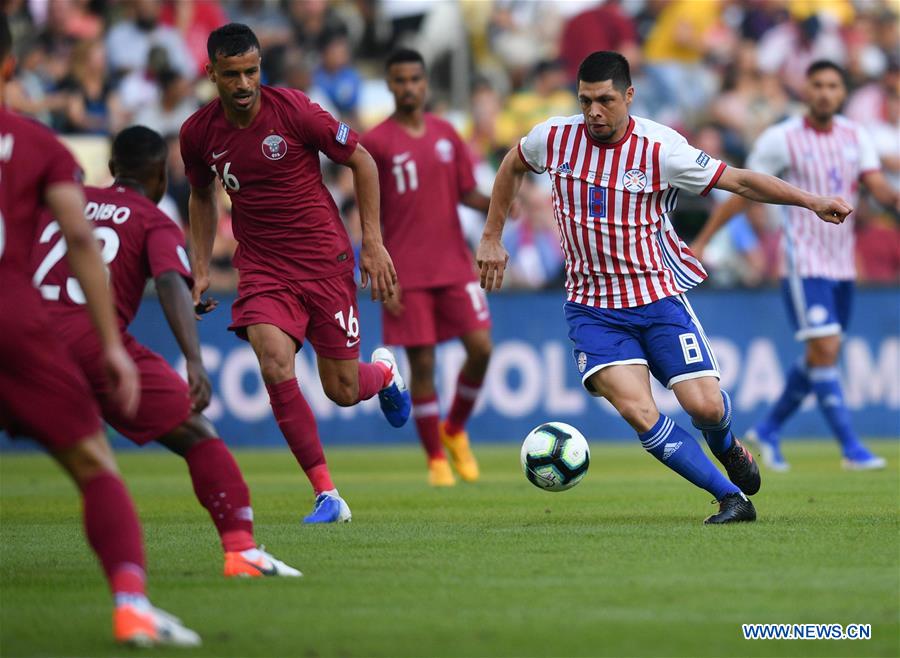 (SP)BRAZIL-RIO DE JANEIRO-SOCCER-COPA AMERICA 2019-QATAR VS PARAGUAY