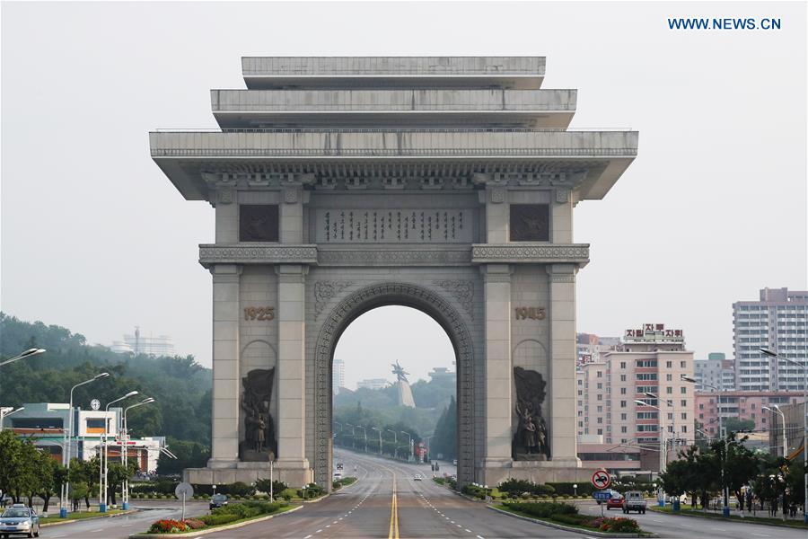 DPRK-PYONGYANG-LANDMARK