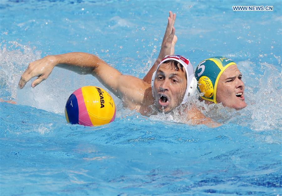 (SP)SERBIA-BELGRADE-WATER POLO-AUSTRALIA VS CROATIA