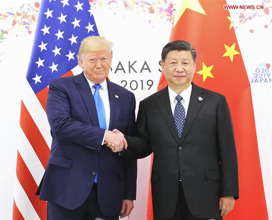 JAPAN-OSAKA-XI JINPING-DONALD TRUMP-MEETING