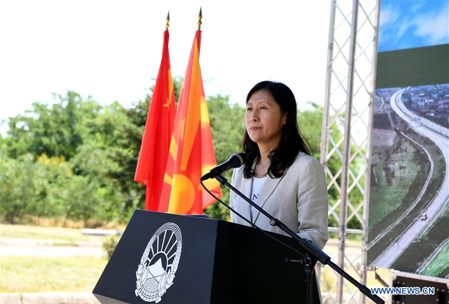 NORTH MACEDONIA-NEW  HIGHWAY SECTION-OPENING