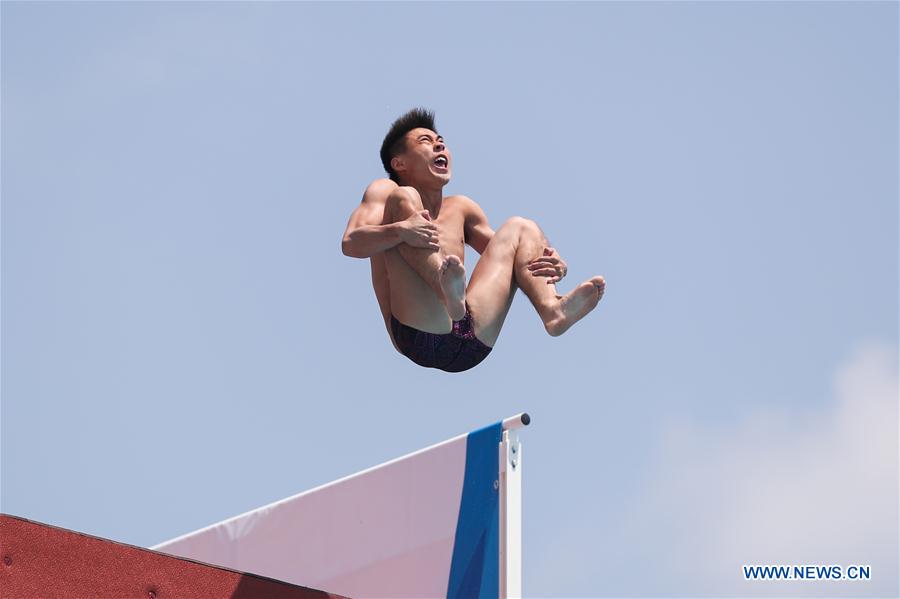 (SP)ITALY-NAPLES-SUMMER UNIVERSIADE-DIVING-MEN'S PLATFORM-FINAL