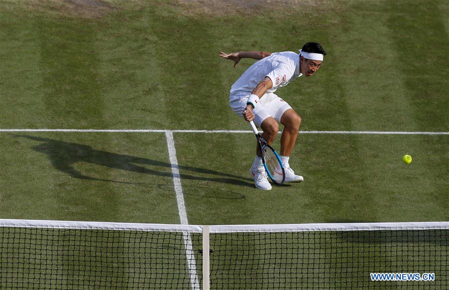 (SP)BRITAIN-LONDON-TENNIS-WIMBLEDON-DAY 9