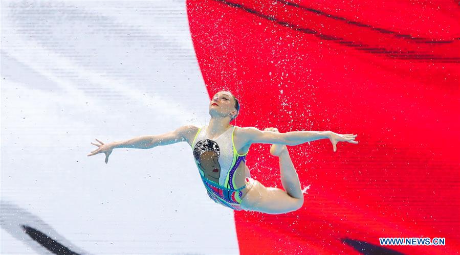 (SP)SOUTH KOREA-GWANGJU-FINA WORLD CHAMPIONSHIPS-ARTISTIC SWIMMING-TEAM TECHNICAL PRELIMINARY