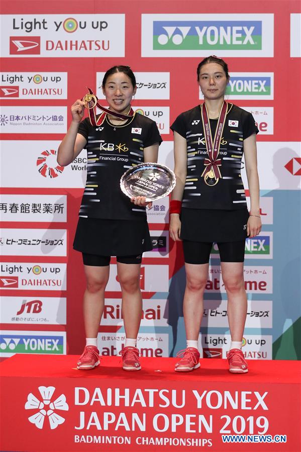 (SP)JAPAN-TOKYO-BADMINTON-JAPAN OPEN 2019-FINAL