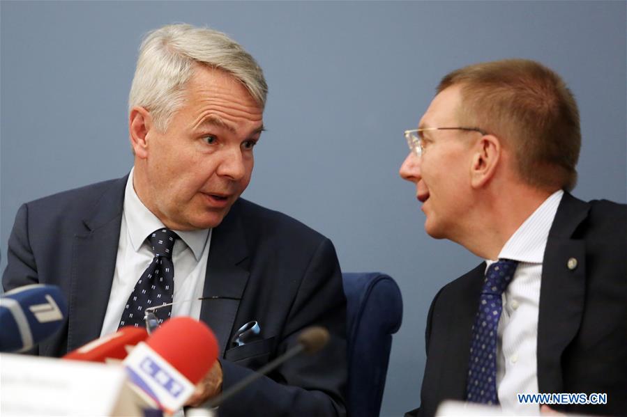 LATVIA-RIGA-FINNISH FM-VISIT