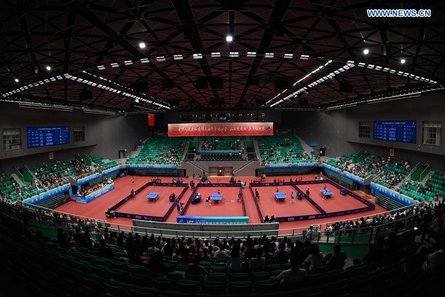 (SP)CHINA-SHANXI-TAIYUAN-2ND YOUTH GAMES-TABLE TENNIS (CN)