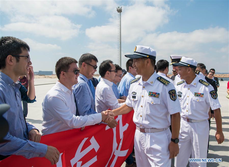 EGYPT-ALEXANDRIA-CHINESE MISSILE DESTROYER "XI