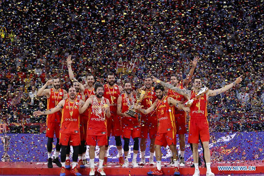 (SP)CHINA-BEIJING-BASKETBALL-FIBA WORLD CUP-ESP VS ARG (CN)