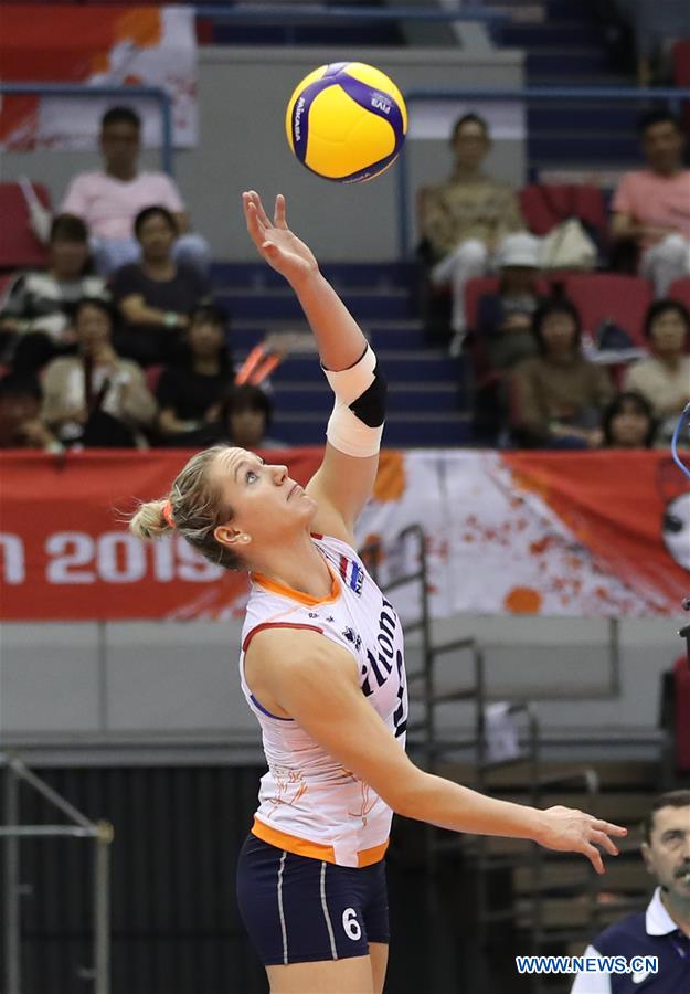 (SP)JAPAN-HAMAMATSU-VOLLEYBALL-WOMEN'S WORLD CUP-USA VS NETHERLANDS