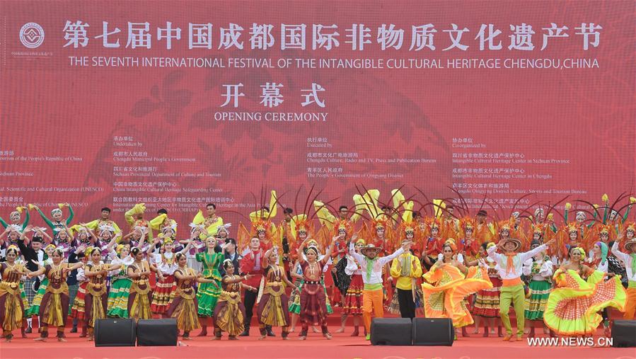 CHINA-SICHUAN-CHENGDU-INTANGIBLE CULTURAL HERITAGE-FESTIVAL (CN)