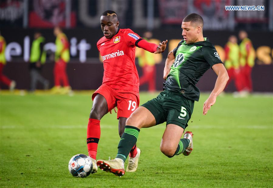 (SP)GERMANY-WOLFSBURG-SOCCER-BUNDESLIGA-WOLFSBURG VS LEVERKUSEN