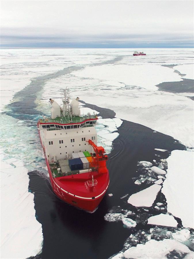 (EyesonSci) CHINA-XUELONG 2-ANTARCTIC-EXPEDITION-ICEBREAKING(CN)