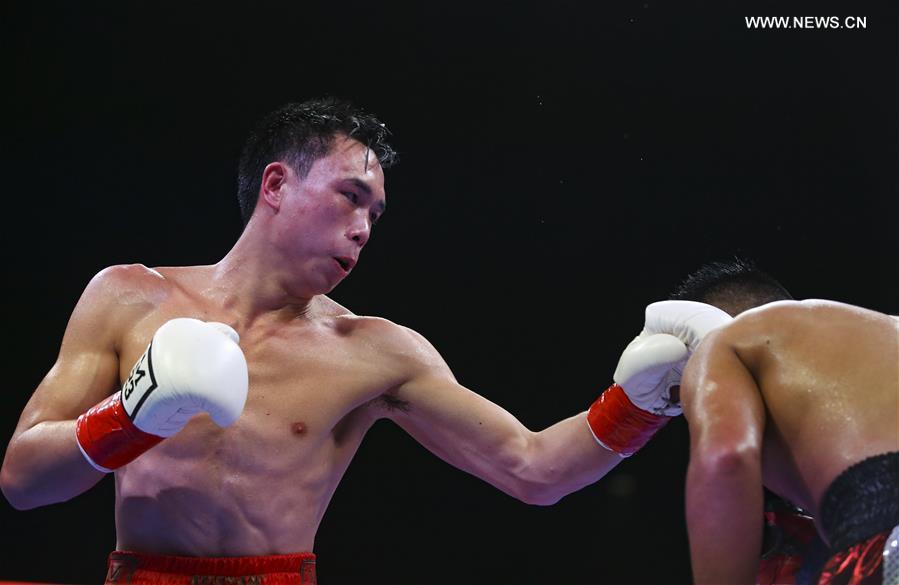 (SP)U.S.-INDIO-BOXING-WBA-FEATHERWEIGHT-XU CAN