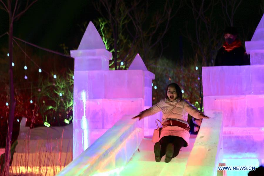 CHINA-GANSU-LANZHOU-ICE AND SNOW FESTIVAL (CN)