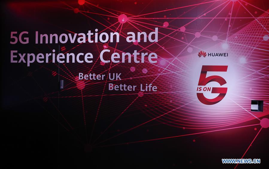 BRITAIN-LONDON-HUAWEI-5G NETWORK