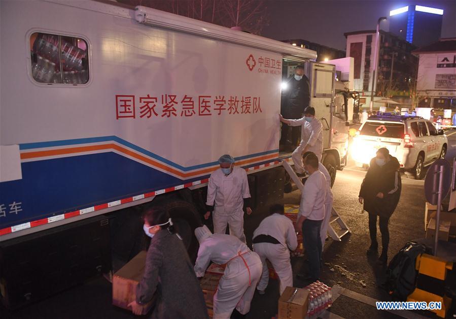 CHINA-SICHUAN-CHENGDU-MEDICAL TEAM-MOBILE HOSPITAL-AID (CN)