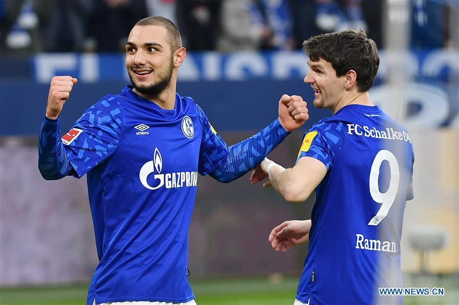 (SP)GERMANY-GELSENKIRCHEN-FOOTBALL-BUNDESLIGA-SCHALKE 04 VS PADERBORN