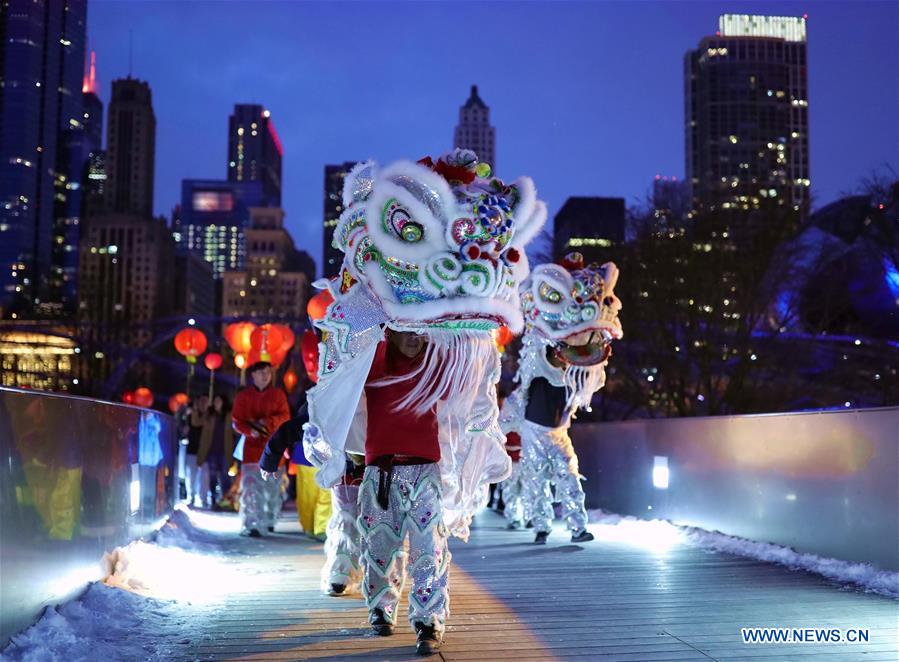 U.S.-CHICAGO-LANTERN FESTIVAL-CELEBRATION