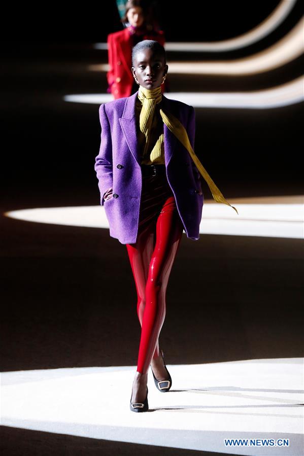 FRANCE-PARIS-FASHION WEEK-SAINT LAURENT