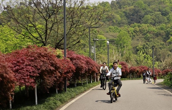 People enjoy holiday for Qingming Festival across China