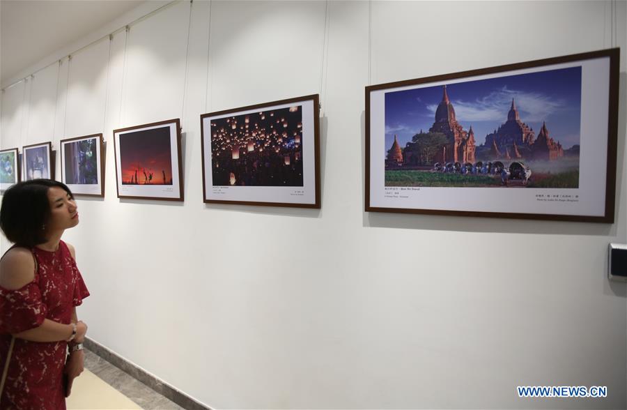 MYANMAR-YANGON-PHOTO EXHIBITION