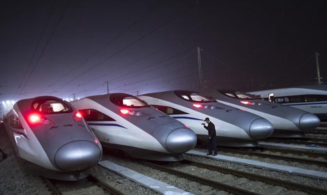 High-speed trains facilitate Spring Festival travel rush in China