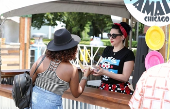 2018 Taste of Chicago held at Grant Park in Chicago, U.S.