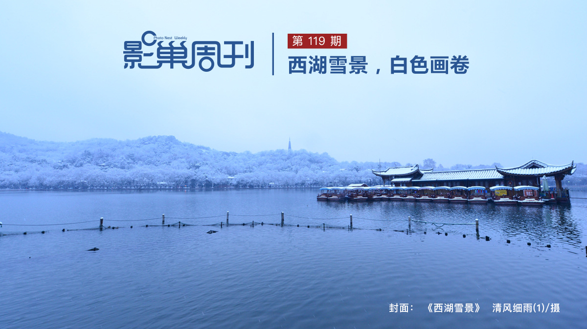 【影巢周刊】西湖雪景，白色畫卷