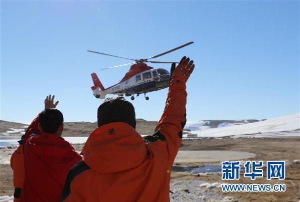 （圖文互動(dòng)）（2）“雪龍”號(hào)搭載南極科考隊(duì)抵達(dá)中山站