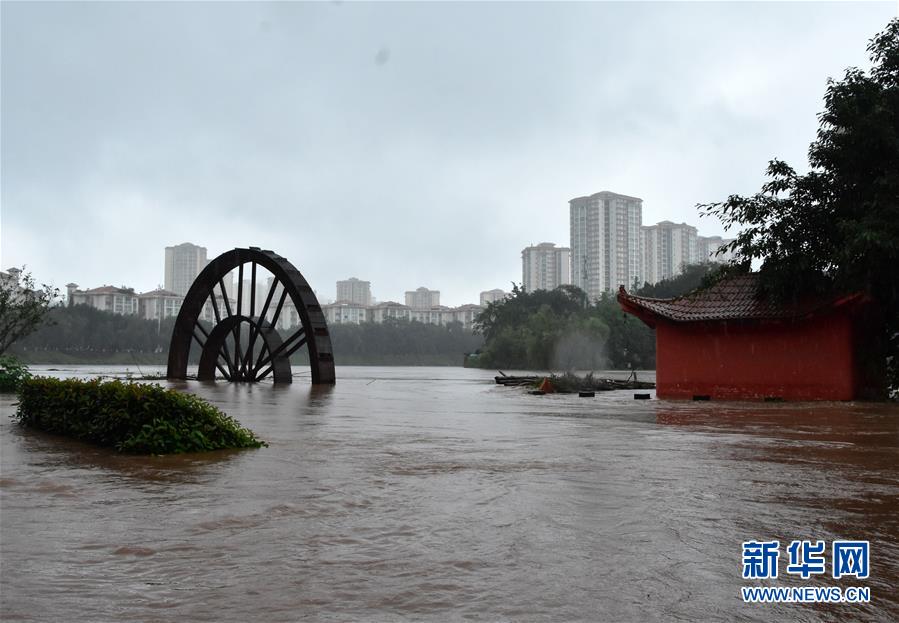 （圖文互動(dòng)）（2）重慶6個(gè)區(qū)縣降暴雨 榮昌瀨溪河出現(xiàn)超保證水位洪水