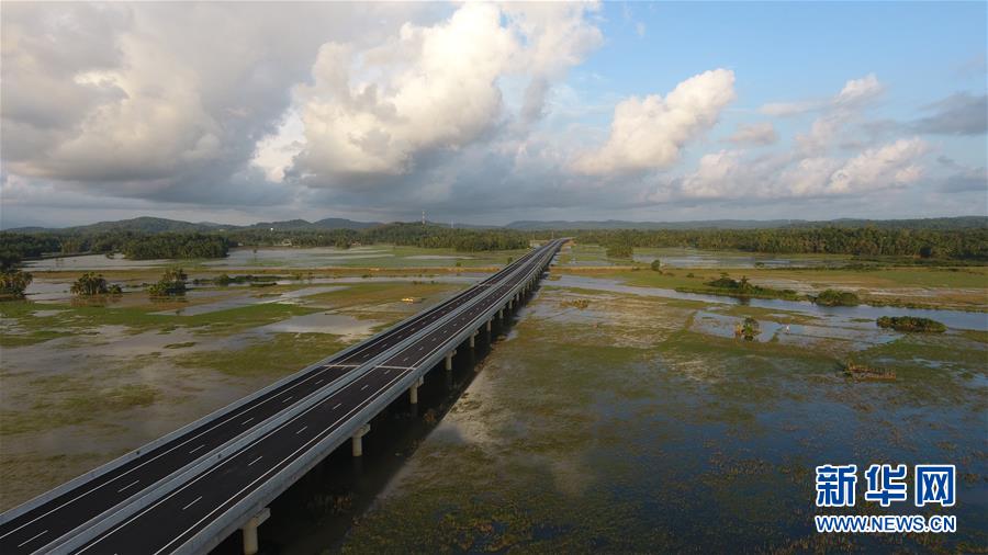 （國(guó)際·圖文互動(dòng)）（4）中企承建斯里蘭卡南部高速公路延長(zhǎng)線(xiàn)全線(xiàn)通車(chē)